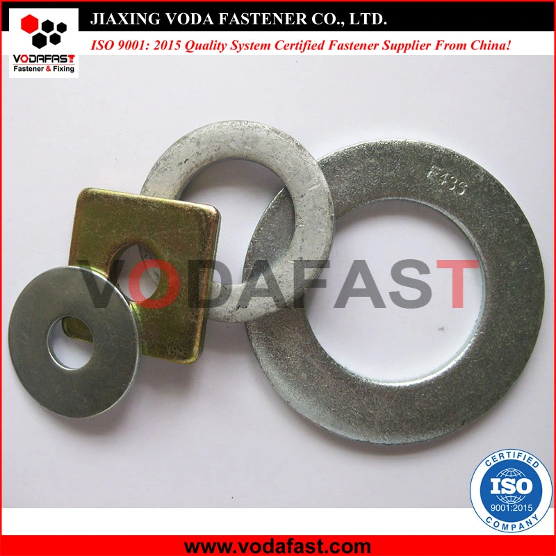 Carbon Steel Stainless Steel Flat Washers Plain Washers Spring Lock Washers Zinc Plated